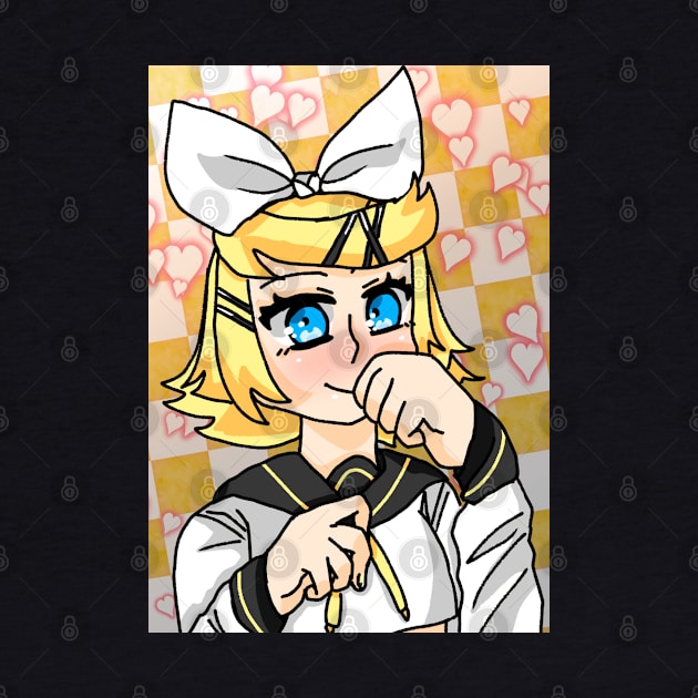 Kagamine Rin Cute by Wiley Blue 